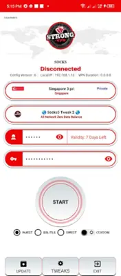 StrongHoldVPN Extreme 8.4 android App screenshot 3
